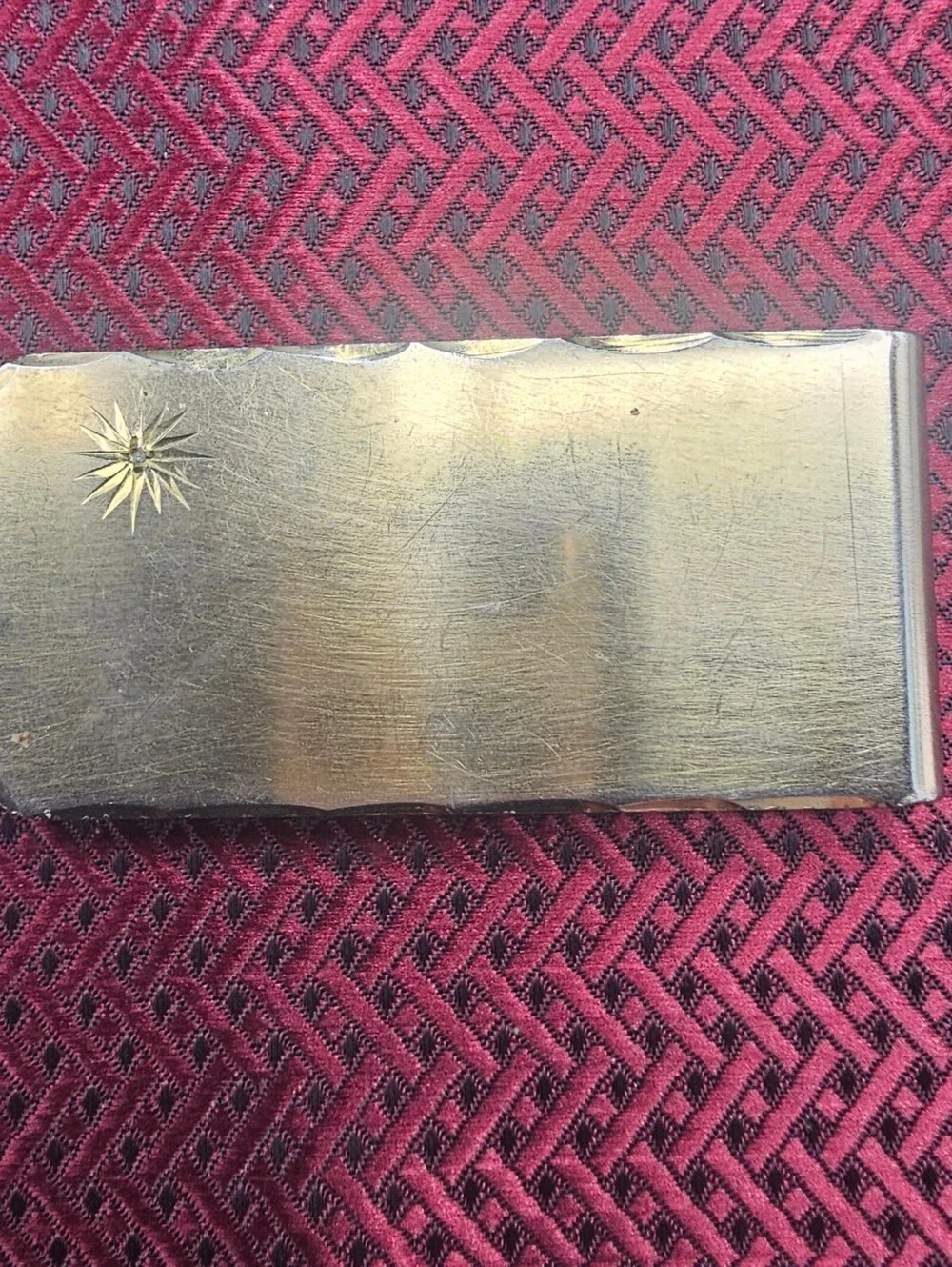 Gold Tone Money Clip